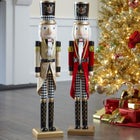 36"H Wooden Nutcracker image number null