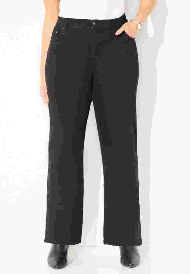 Right Fit® Curvy Wide Leg Jean image number 0