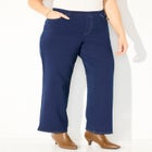 The Wide Leg Knit Jean image number null