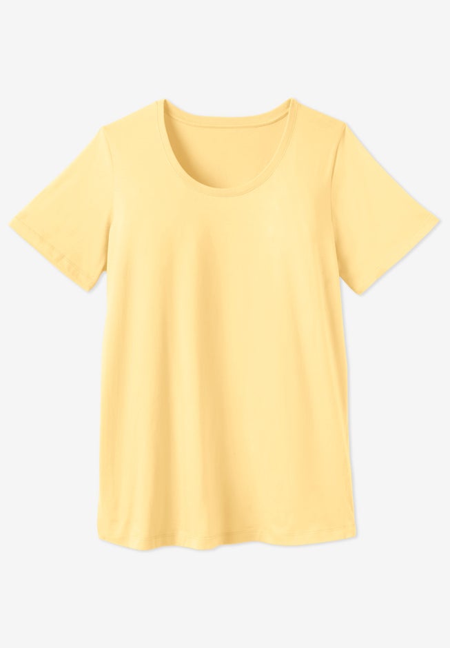 Perfect Short-Sleeve Scoopneck Tee image number 4