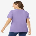 Perfect Short-Sleeve Scoopneck Tee image number null
