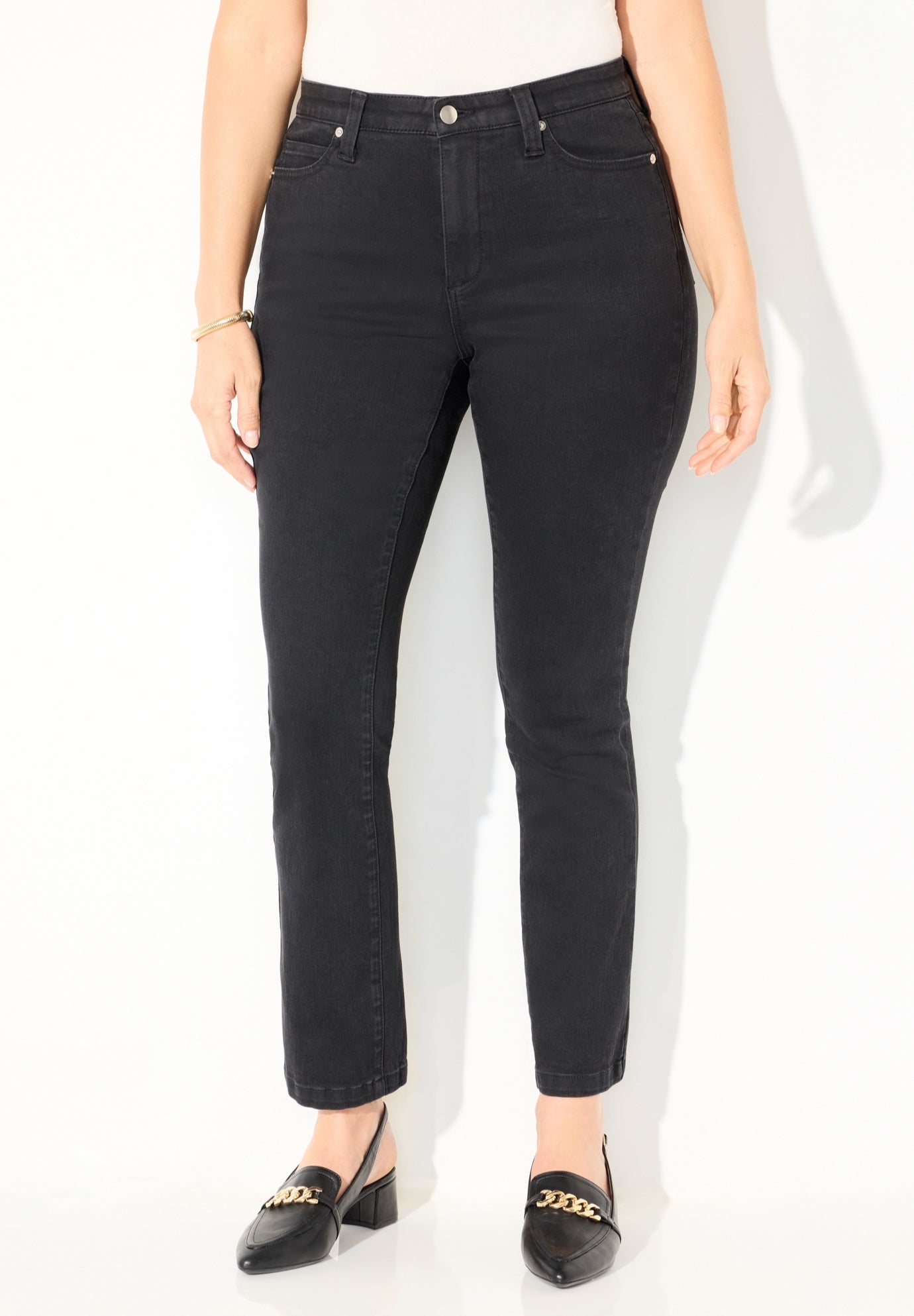 Synergy Slimming Straight Leg Jean image number 0