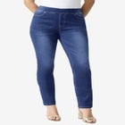 Plus Size 360&deg; Stretch Straight Leg Jean image number null
