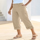 Plus Size Convertible Cargo Pants image number null