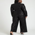 Sequin Tailored Jumpsuit image number null