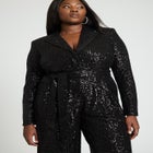 Sequin Tailored Jumpsuit image number null