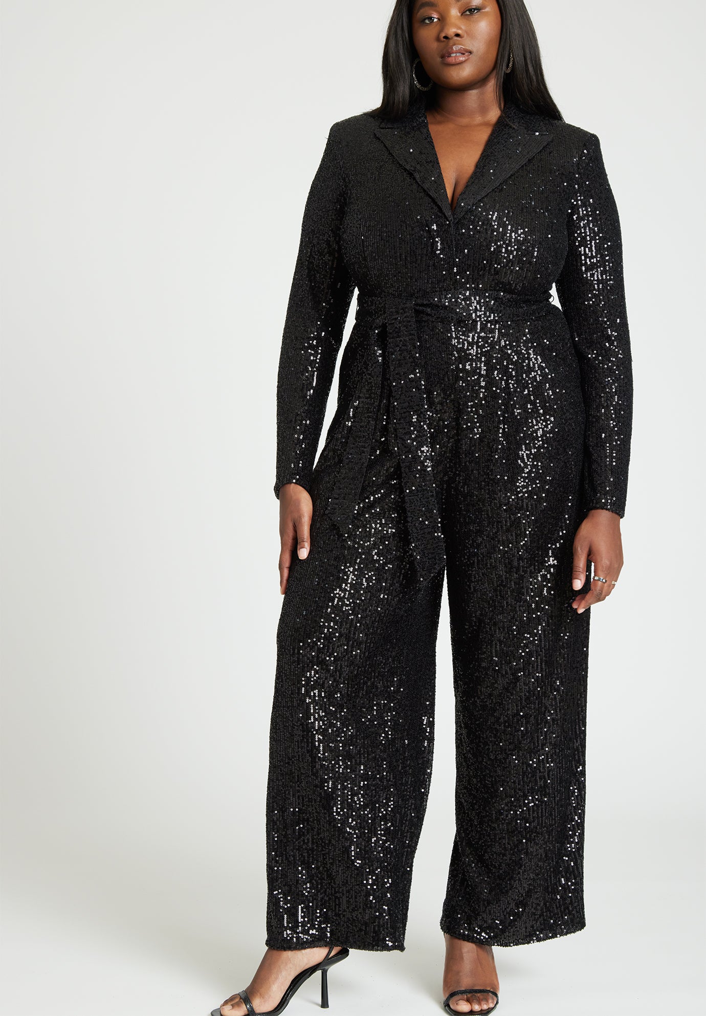 Sequin Tailored Jumpsuit image number 0