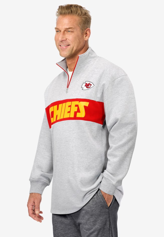 NFL® Colorblock 1/4 Zip Jacket image number 2