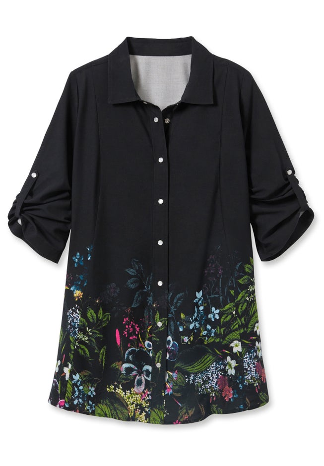 Snap Swing Pocket Tunic image number 5