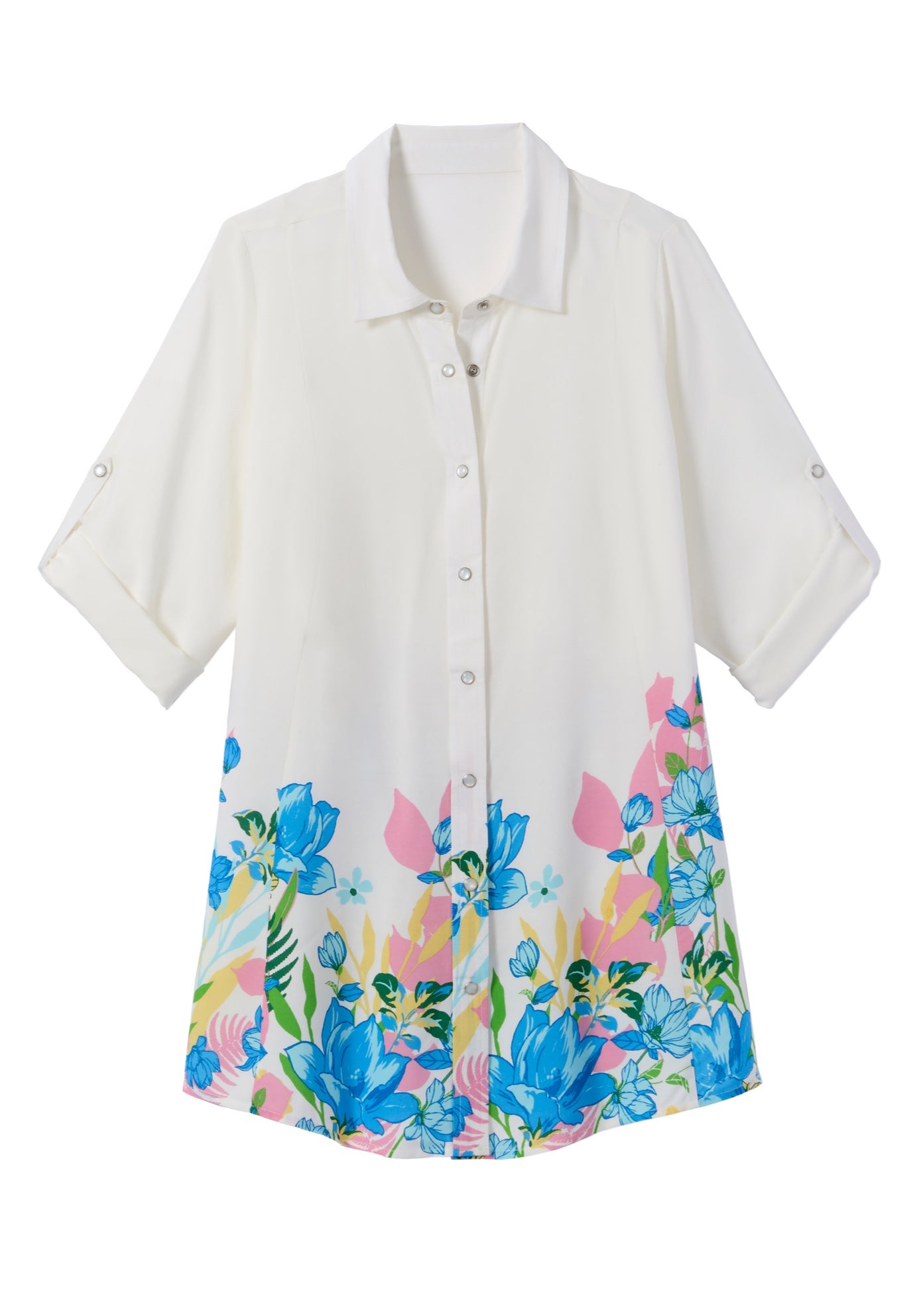 Snap Swing Pocket Tunic image number 3