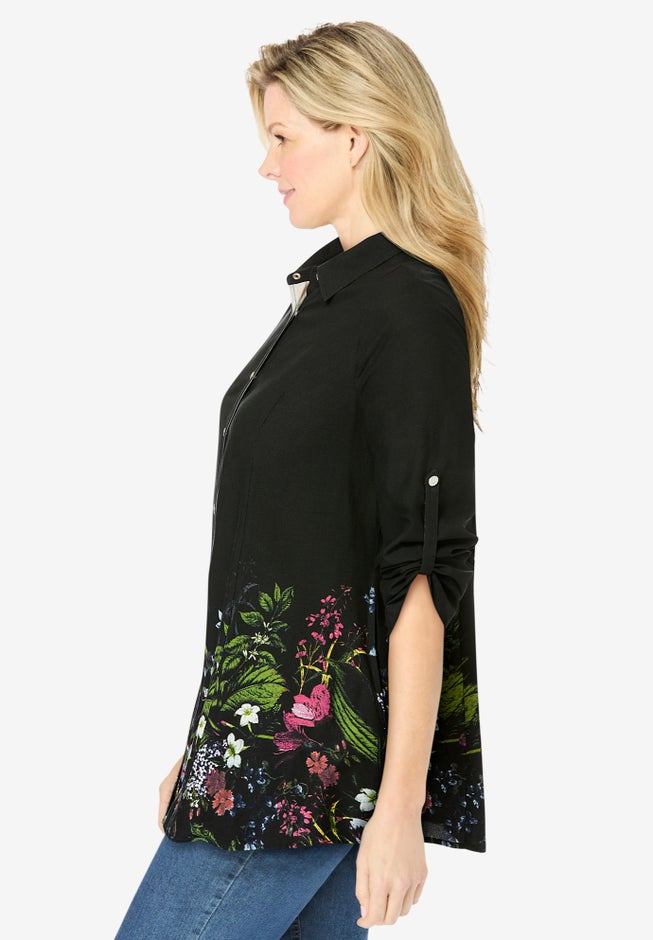 Snap Swing Pocket Tunic image number 3