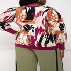 ELOQUII Elements Puff Sleeve Sweater image number null