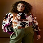 ELOQUII Elements Puff Sleeve Sweater image number null