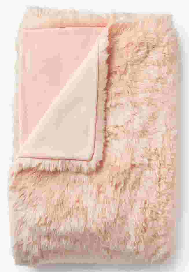 Plush Faux Fur Throw image number 0