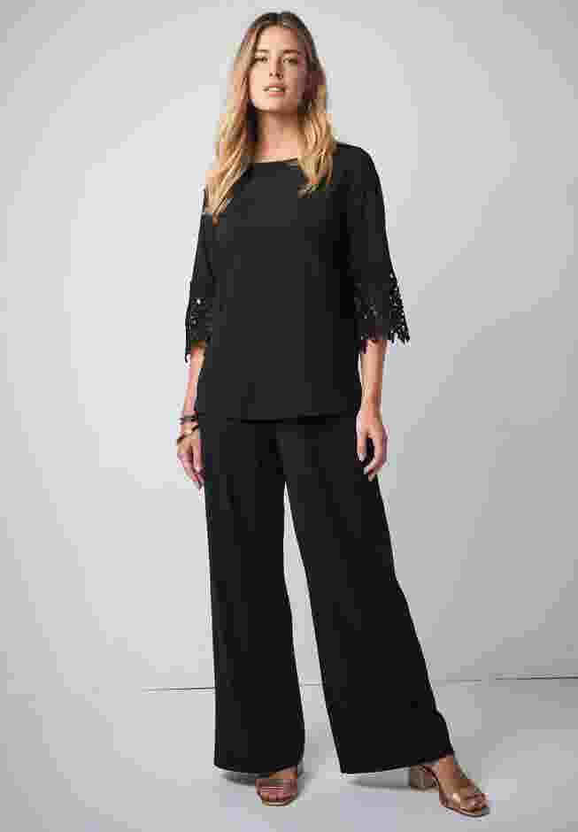 Lace Applique Top image number 0