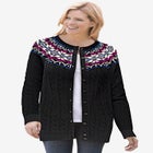 Fair Isle Cardigan image number null