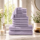 12-Pc. Zero-Twist Bath Towel Set image number 0