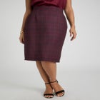 Tummy Control Bi-Stretch Pencil Skirt image number null