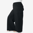 Wide Leg Cargo Knit Jean image number null