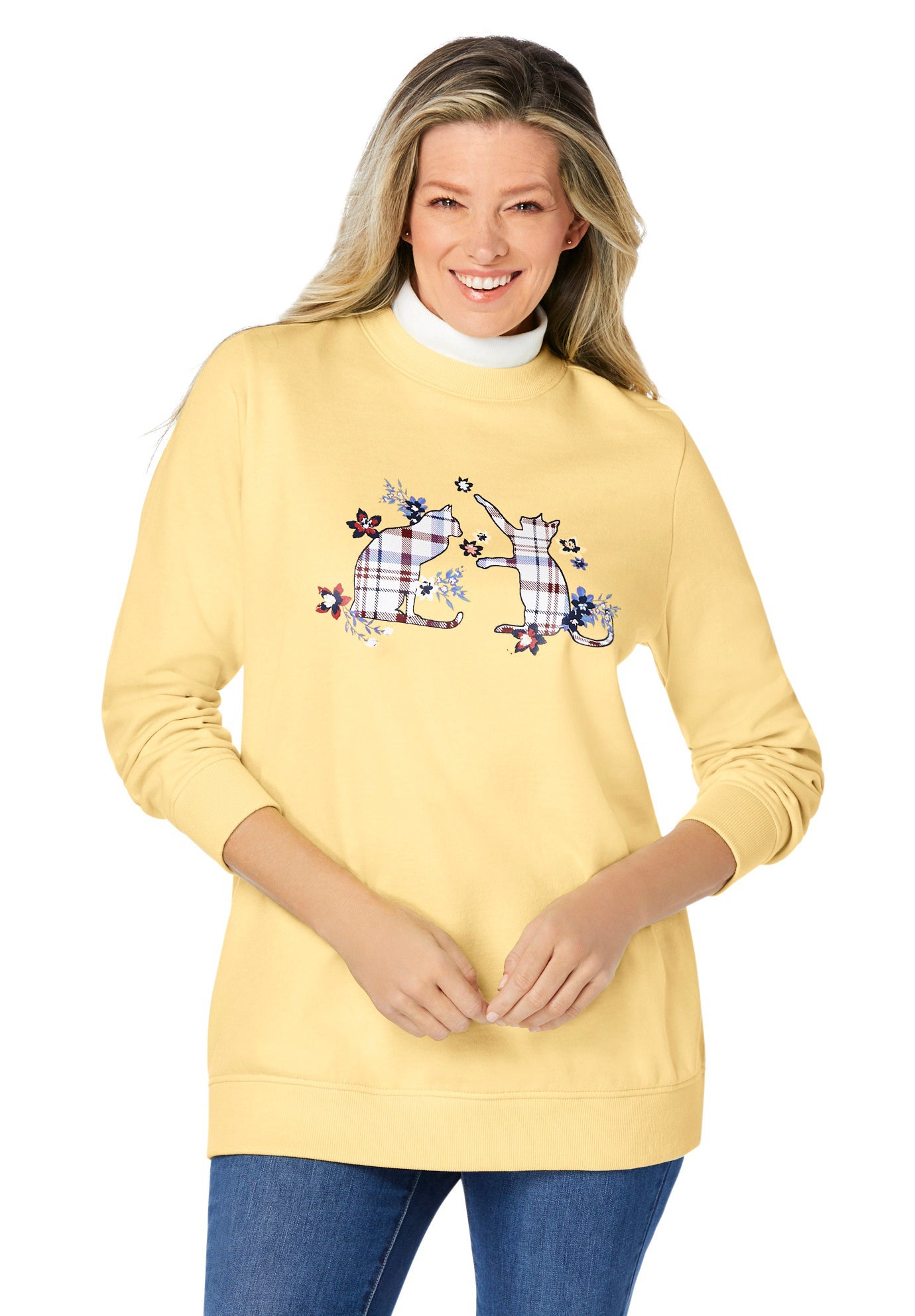 Layered-Look Sweatshirt image number 3