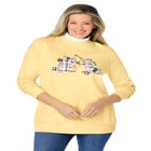 Layered-Look Sweatshirt image number null