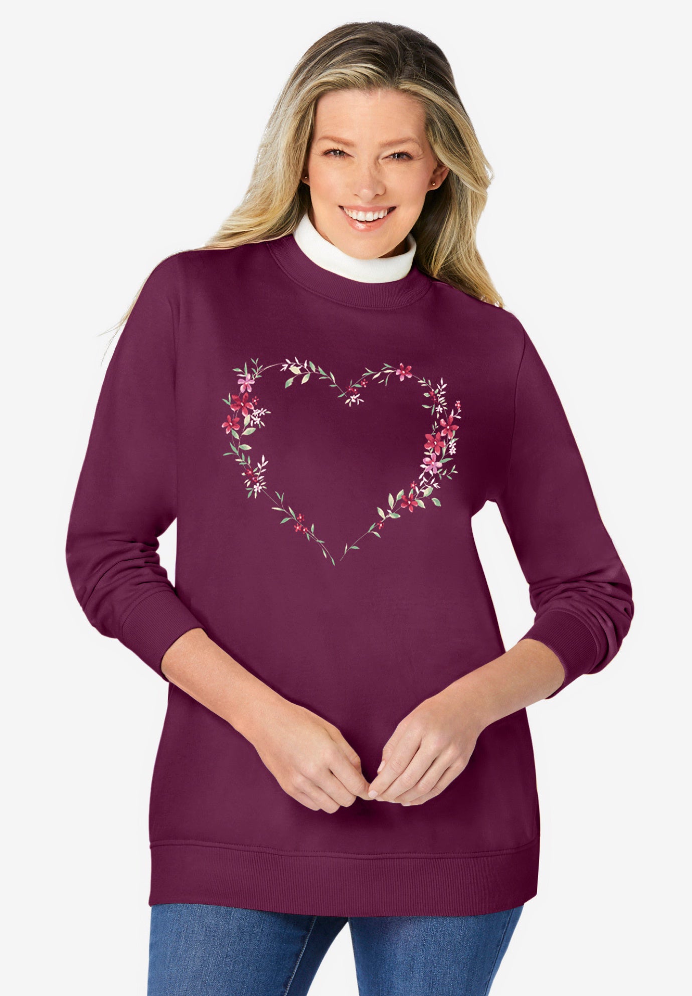 Layered-Look Sweatshirt image number 0