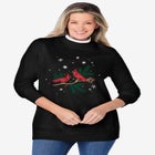 Layered-Look Sweatshirt image number null