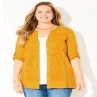 Embroidered Buttonfront Tunic image number null