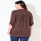 Impossibly Soft Half-Button Swing Top image number null