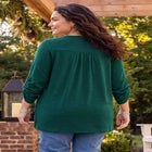 Impossibly Soft Half-Button Swing Top image number 3