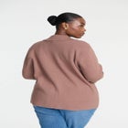 Collared Cardigan Sweater image number null