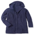 Hoodie Shaker Zipper Cardigan Sweater image number null