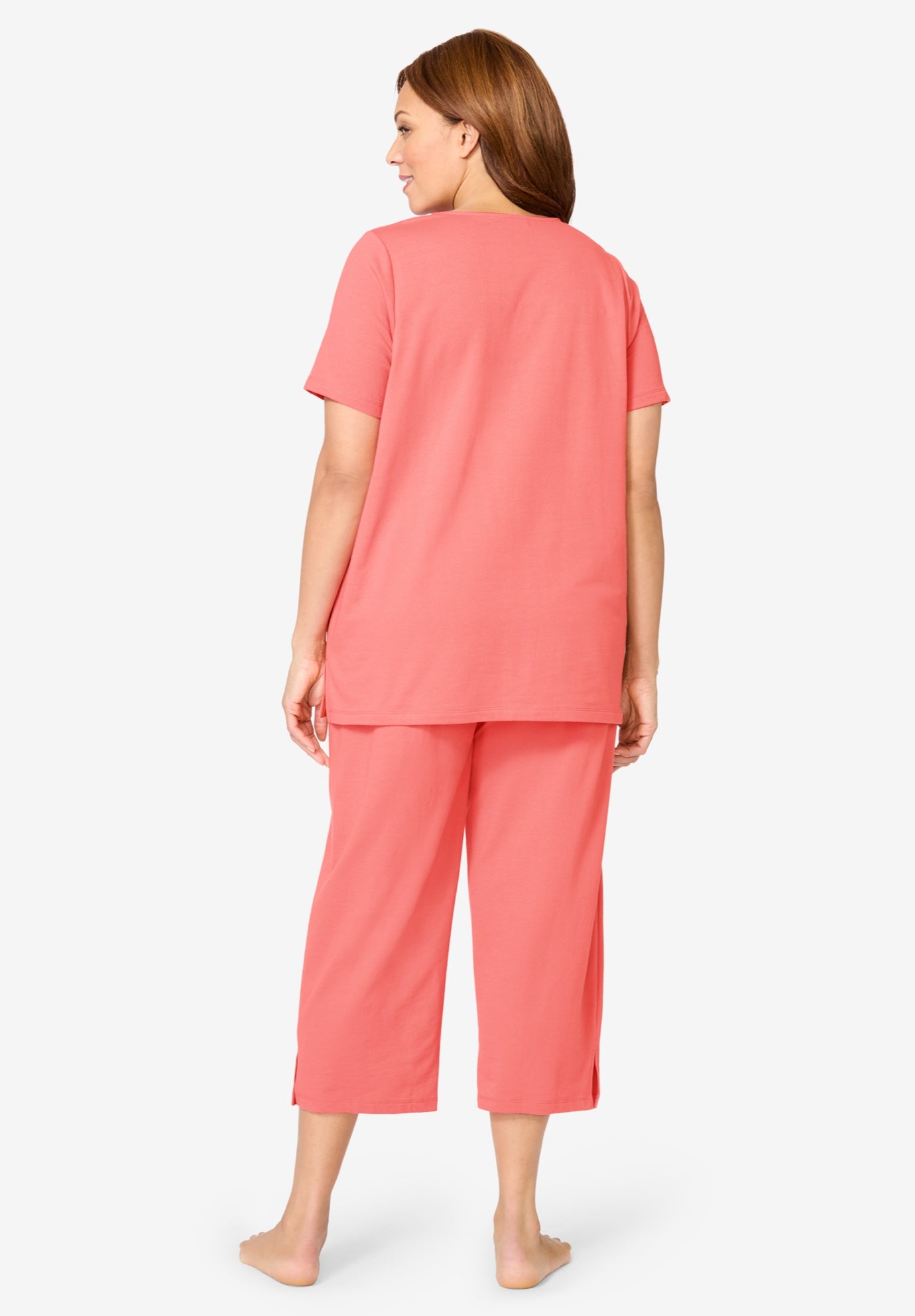 Dreams & Co&reg; 2-Piece Applique Capri image number 2