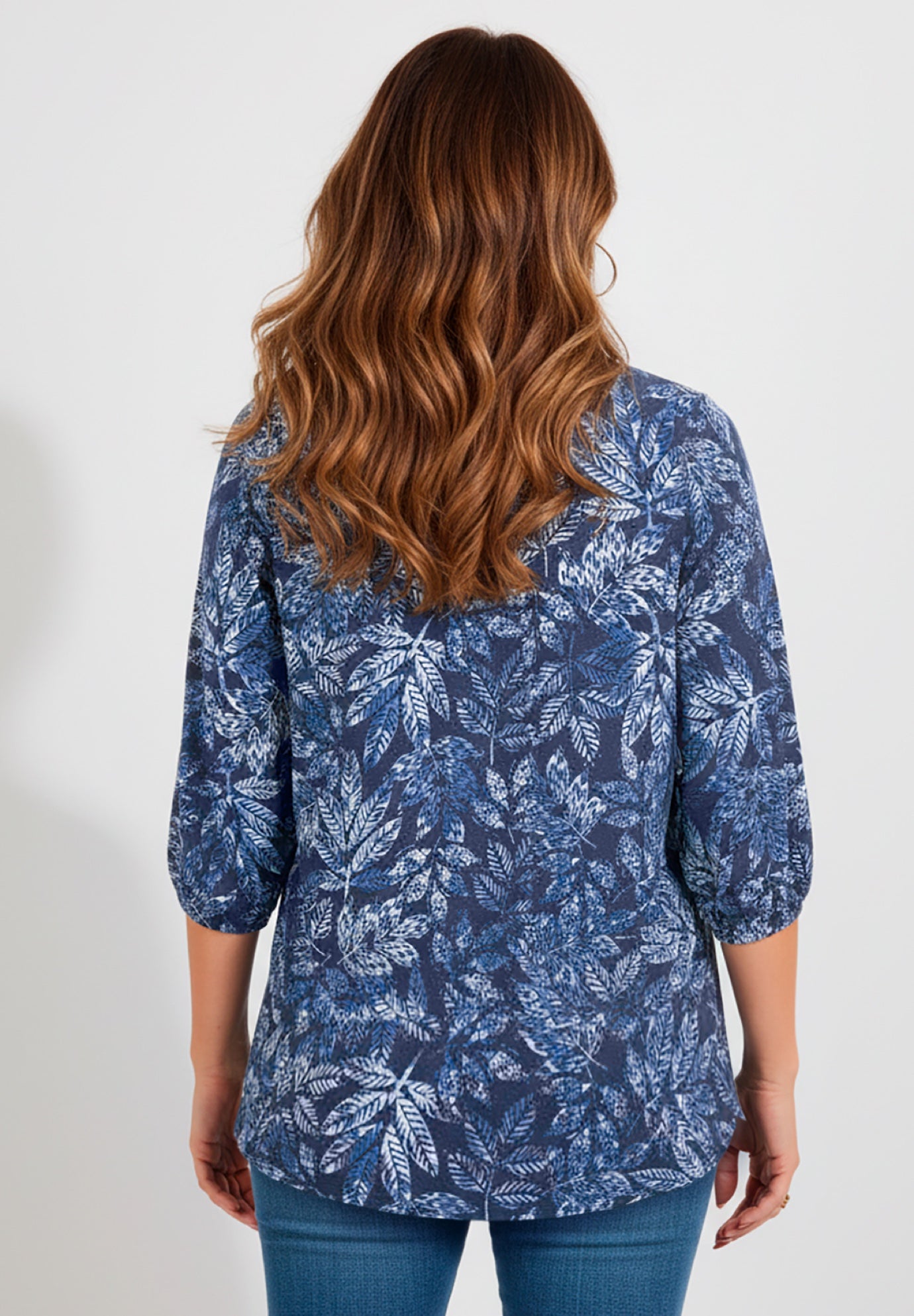 Sofia Knit Peasant Top image number 2