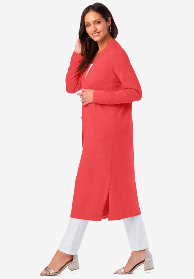 Fine Gauge Duster Cardigan image number 2