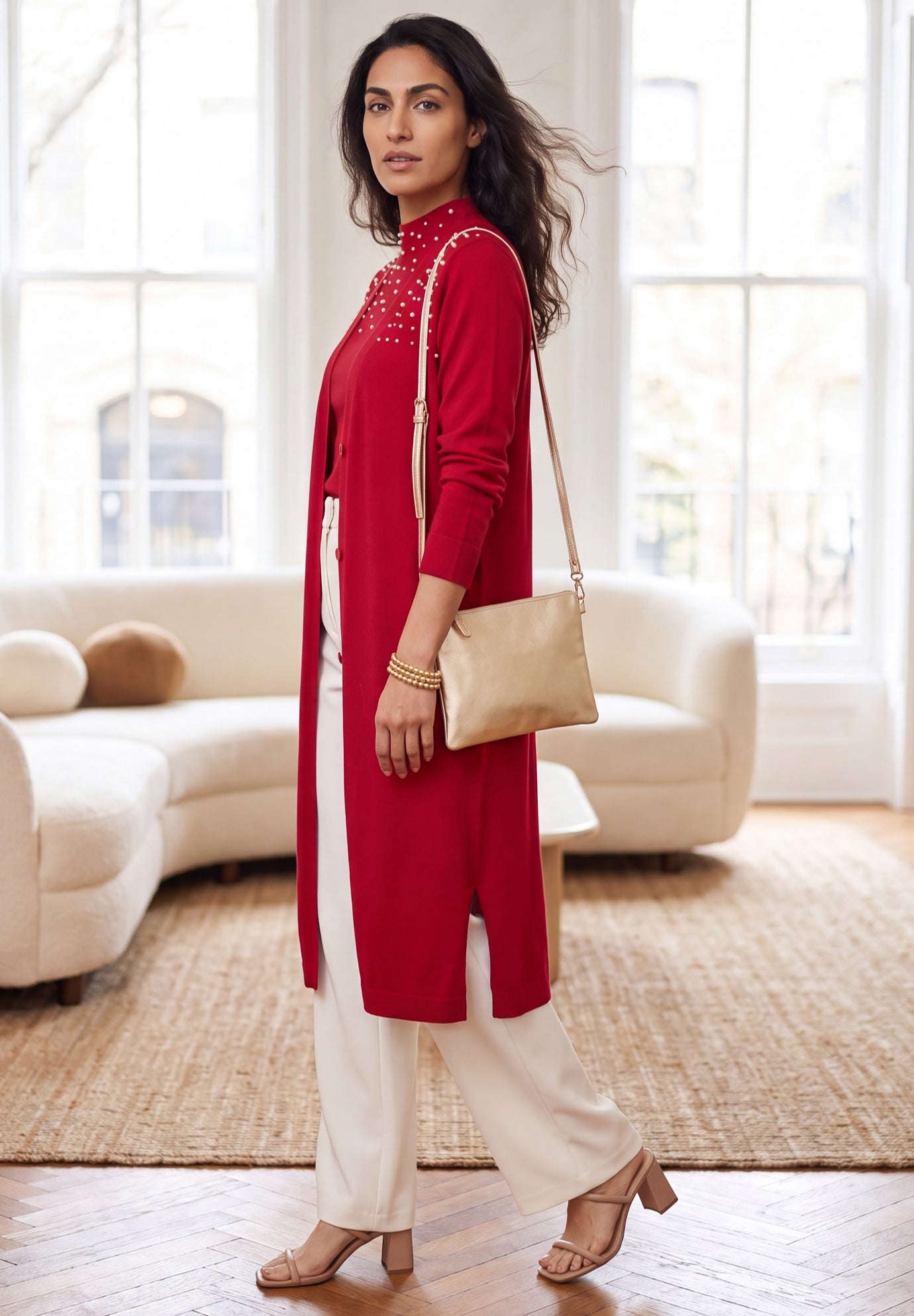 Fine Gauge Duster Cardigan image number 2