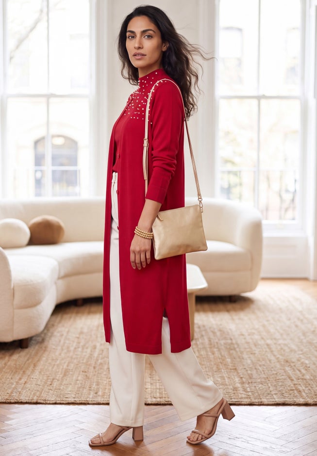 Fine Gauge Duster Cardigan image number 2