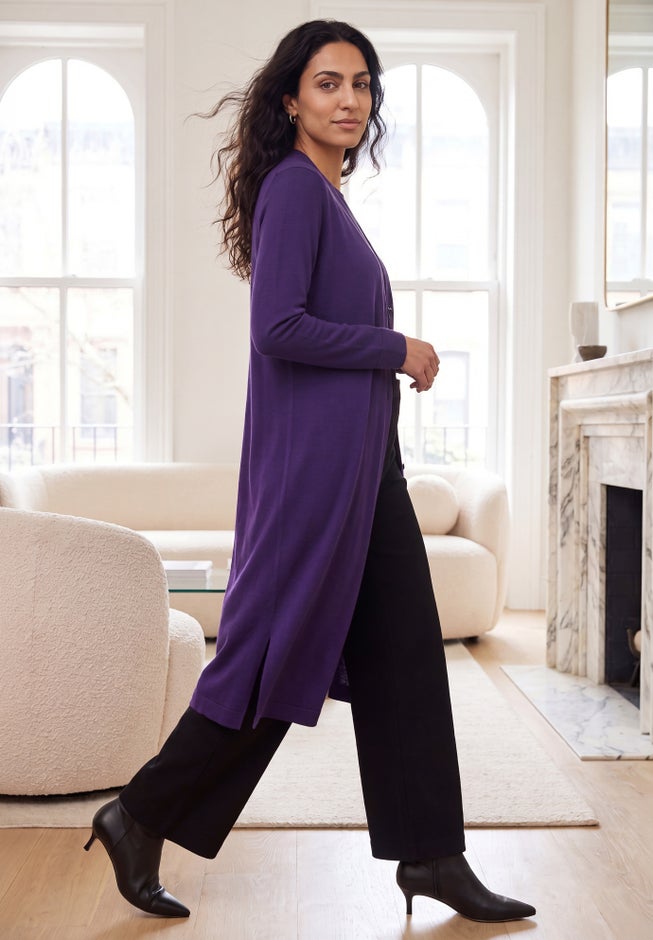 Fine Gauge Duster Cardigan image number 2