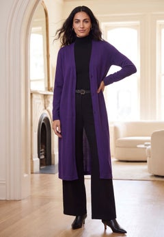 Fine Gauge Duster Cardigan