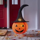 24"H Pre-Lit Pop-Up Pumpkin image number null