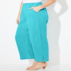AnyWear Pucker Cotton Wide Leg Pant image number null