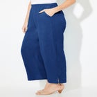 AnyWear Pucker Cotton Wide Leg Pant image number null