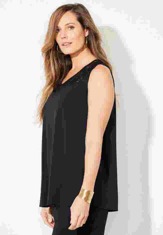 AnyWear Lace Tank image number 2