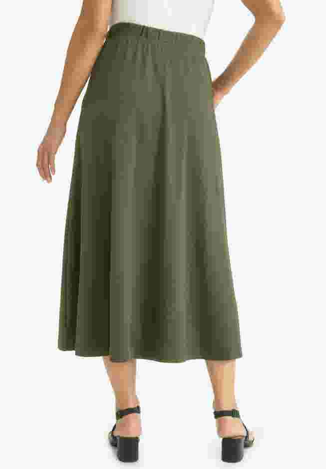 Soft Ease Midi Skirt image number 1