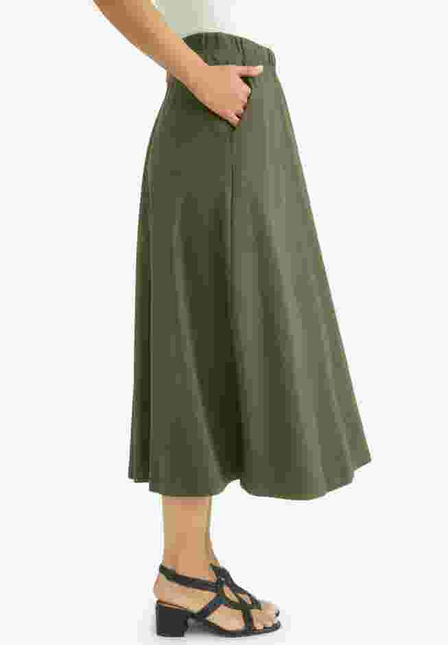 Soft Ease Midi Skirt image number 2