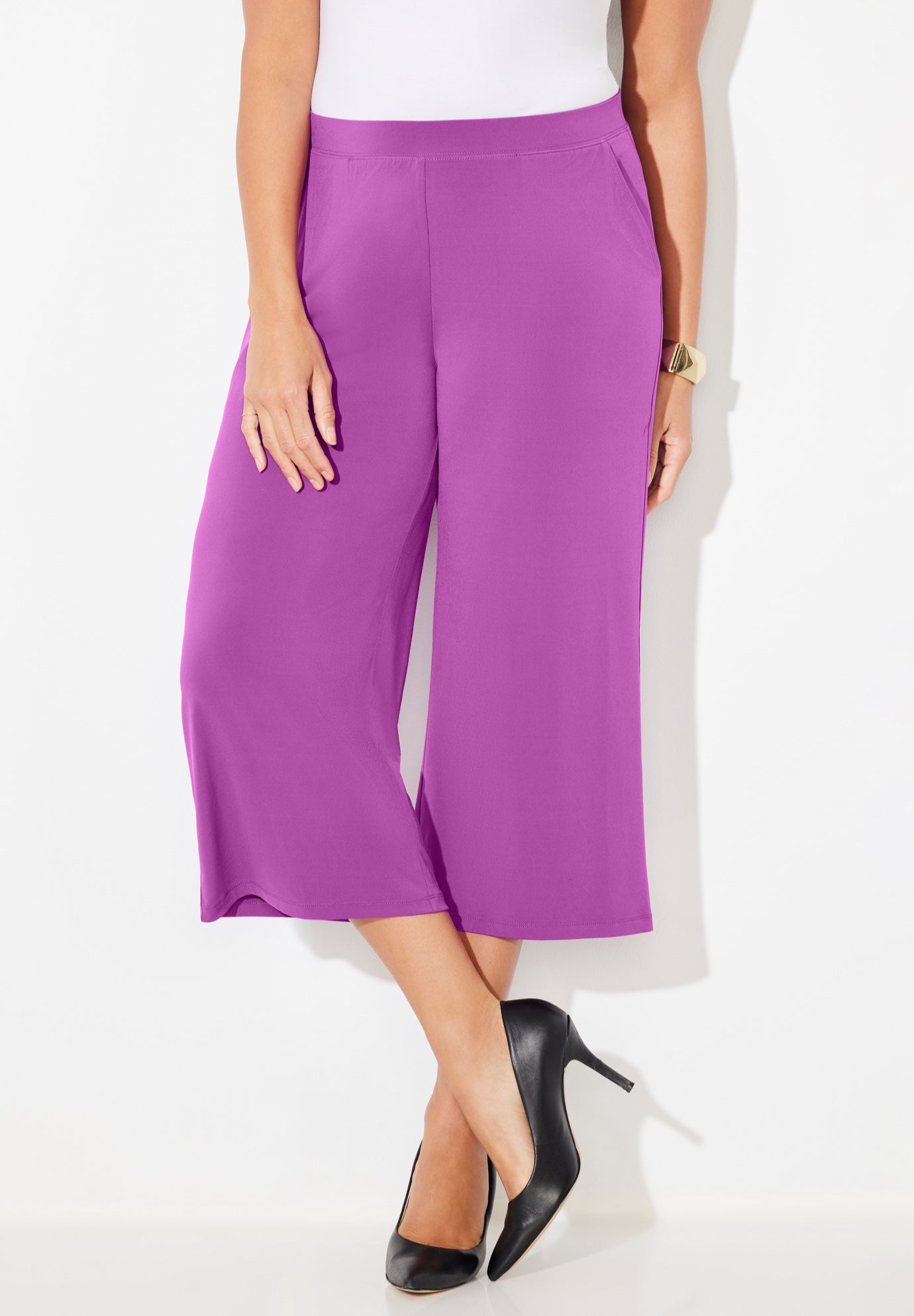 AnyWear Wide Leg Capri image number 0