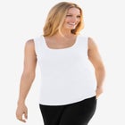 Rib Knit Tank image number null