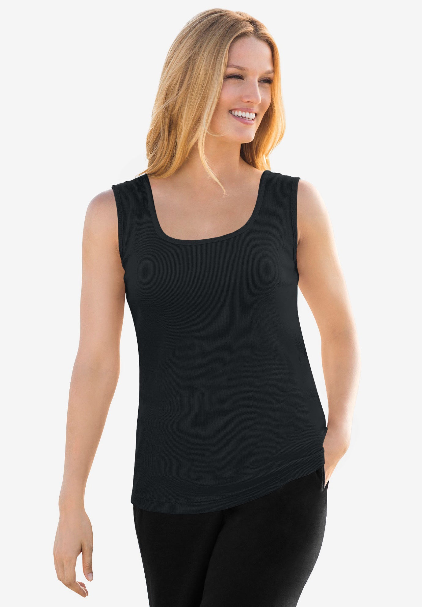 Rib Knit Tank image number 0