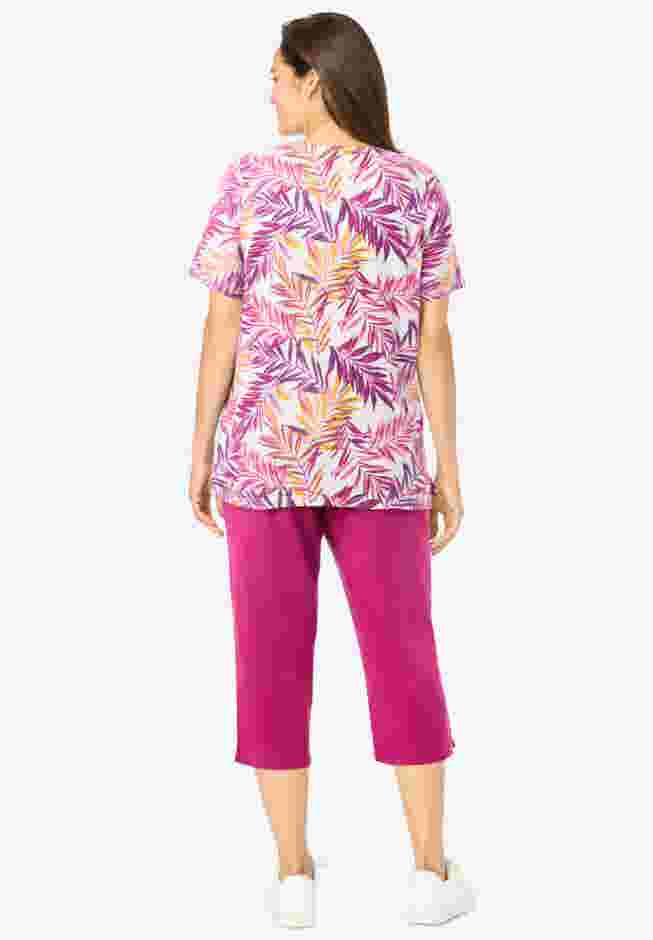 2-Piece Tunic and Capri Set image number 1