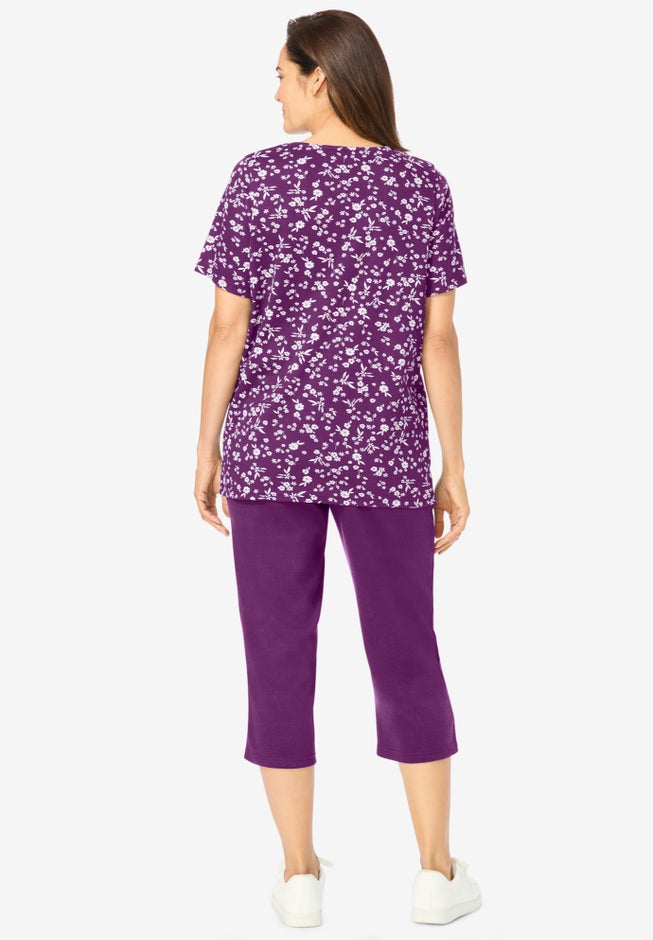 2-Piece Tunic and Capri Set image number 1